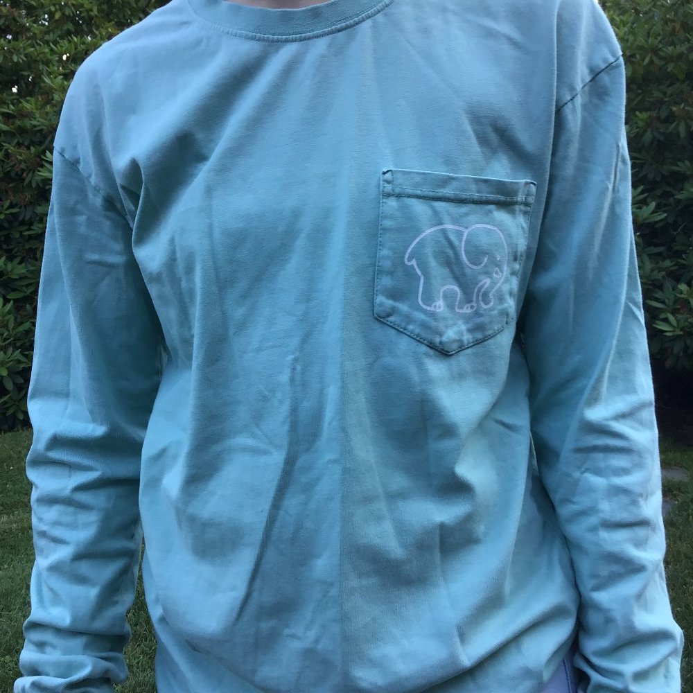 Mint Greeen Ivory Ella Long Sleeve